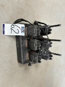 Set of 6 Synic 2-way Radios with Charger base station (Location: Dorchester. Please Refer to Importa
