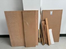 Quantity of Various Timbers Offcuts, Board & Trellis (Location: Dorchester. Please Refer to Importan