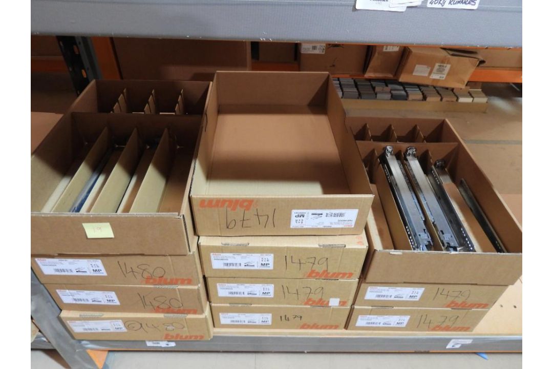 Quantity of Blum Cabinet Hardware, Drawer Sliders, Fittings Etc (To Be Collection Monday 27th to Wed - Image 4 of 13