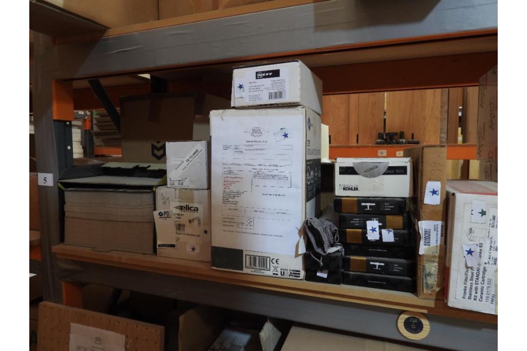 Contents of 2 Bays of Store Shelving Comprising Various Franke & Other Tap & Sink Fittings, Haffle D - Image 2 of 10