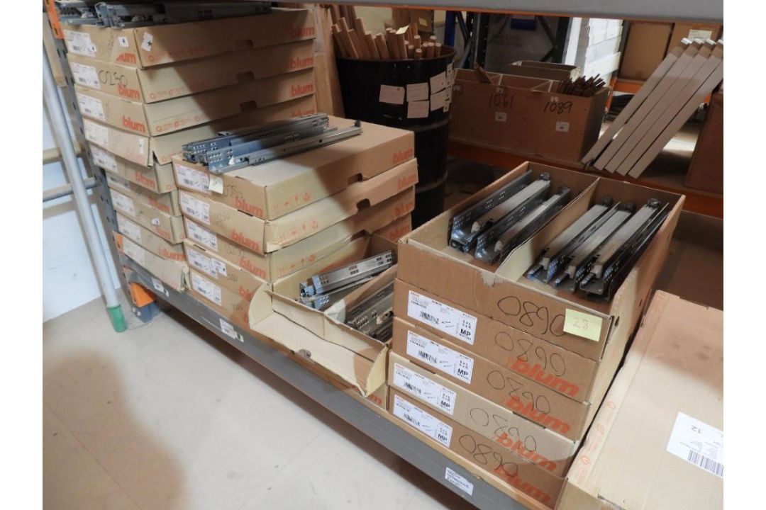 Quantity of Blum Cabinet Hardware, Drawer Sliders, Fittings Etc (To Be Collection Monday 27th to Wed - Image 13 of 13