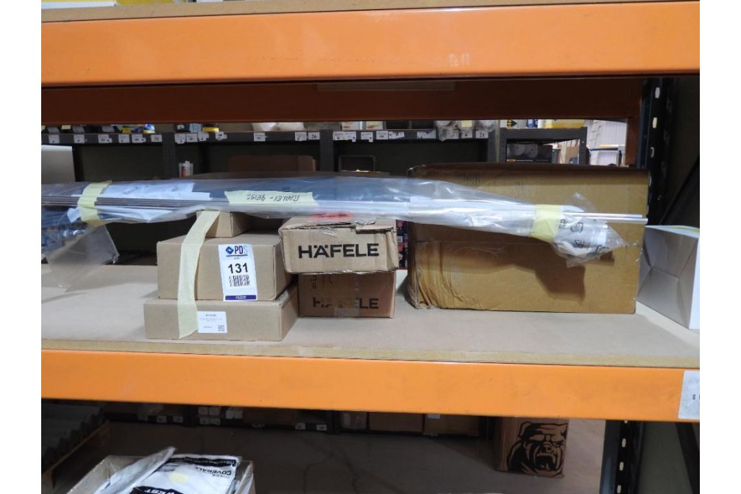 Contents of Racking Comprising, Disposable Coveralls, Sandblasting Hoods, Sia Wood Abrasives & Sundr - Image 4 of 7