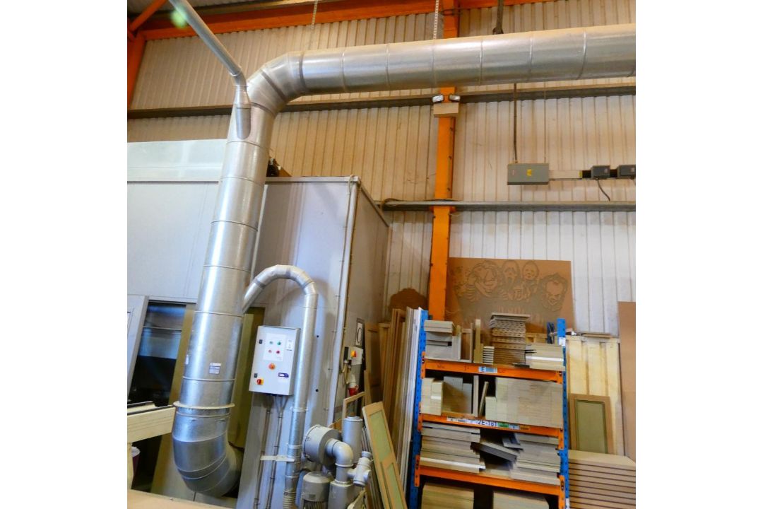 Ansteygate 6-Bag Dust Extraction System & Associated Steel Trunking (Risk Assessment & Method Statem - Image 8 of 10