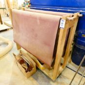 Timber Trolley & Sanding Sheets (Location: Wantage. Please Refer to Important Information)