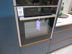 Neff Single Oven. S/NB17CR32N1B/93 (Location: Beaconsfield. Please Refer to Important Information)