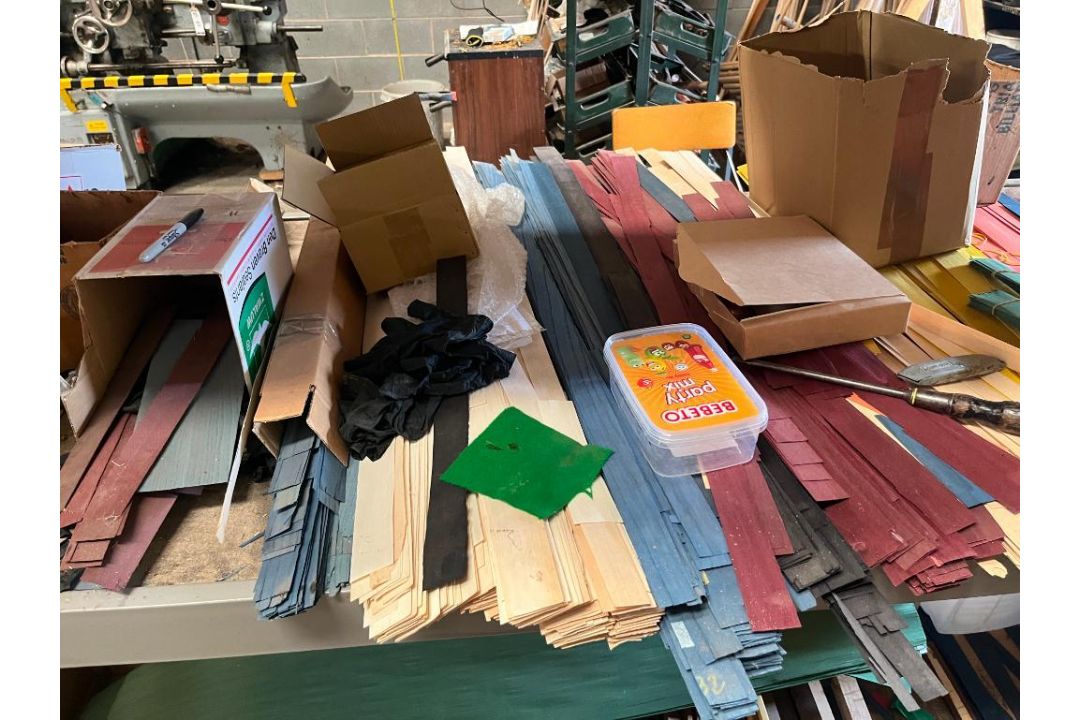 Contents of Rack of Assorted Veneer & Cue Components etc. (Rack Not Included) (Location: Worksop. Pl - Image 7 of 11