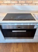 Miele 90cm Built In Oven, H6290B, Manufacturer Number 09929220, 3.7Kw with Miele KM Series 80cm Indu