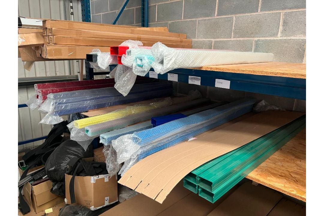 3 Bays of Pallet Racking & Contents (Location: Worksop. Please Refer to Important Information) - Image 3 of 8