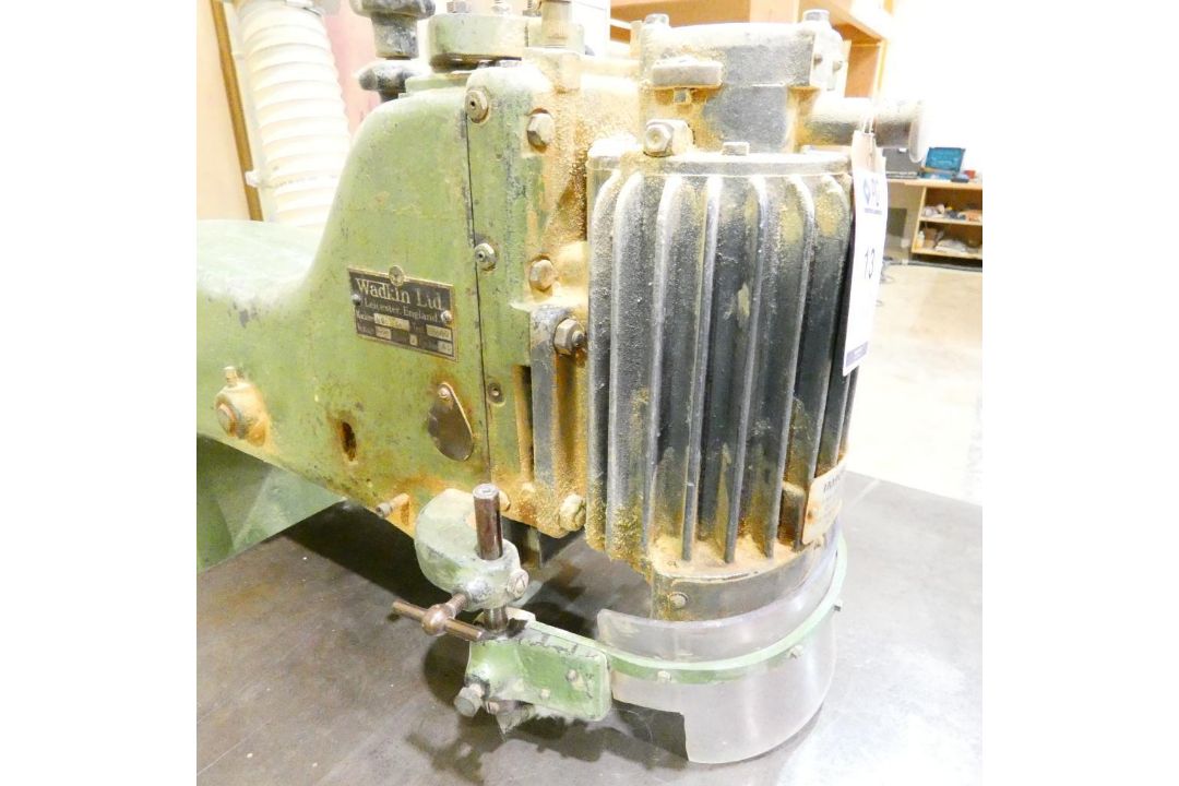 Wadkin Single Head Overhead Router, Serial Number LSA1154 (Location: Wantage. Please Refer to Import - Image 4 of 6