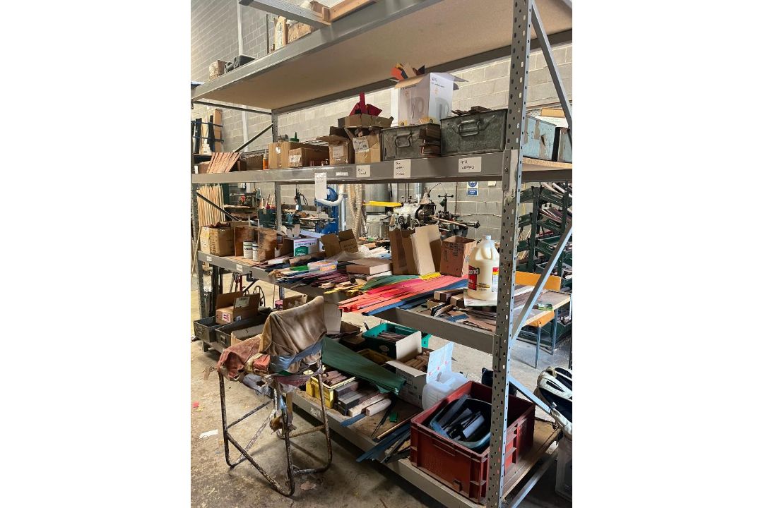 Contents of Rack of Assorted Veneer & Cue Components etc. (Rack Not Included) (Location: Worksop. Pl - Image 2 of 11
