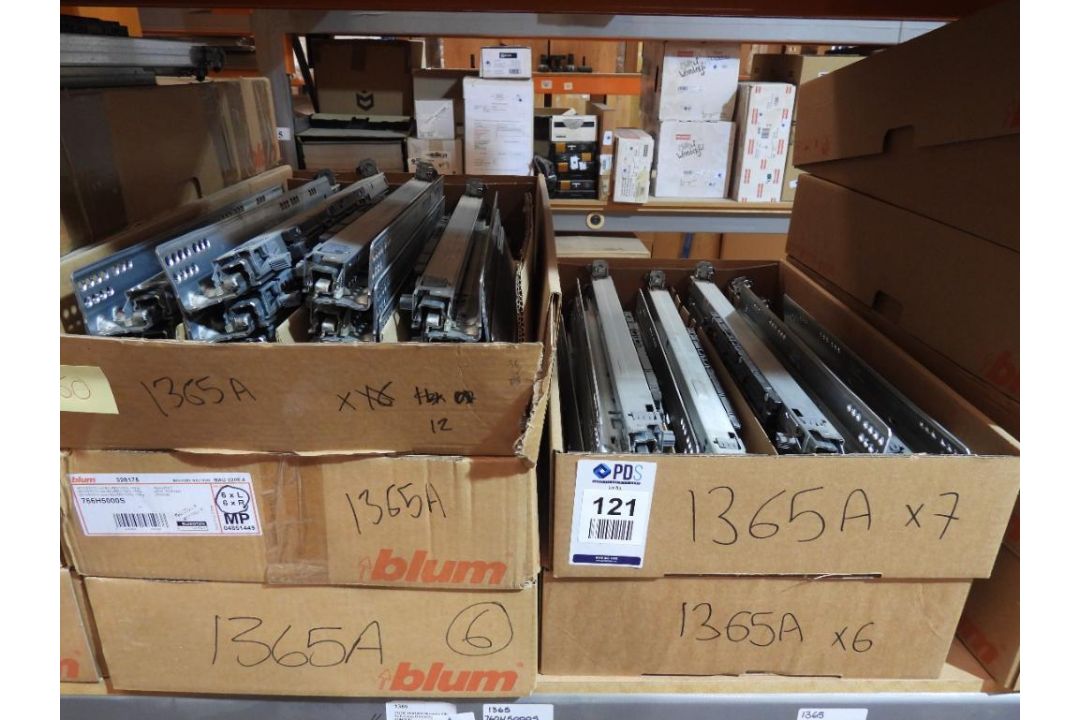 Quantity of Blum Cabinet Hardware, Drawer Sliders, Fittings Etc (To Be Collection Monday 27th to Wed - Image 8 of 13
