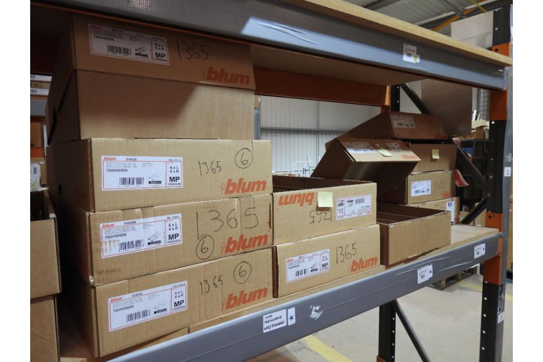 Quantity of Blum Cabinet Hardware, Drawer Sliders, Fittings Etc (To Be Collection Monday 27th to Wed - Image 10 of 13