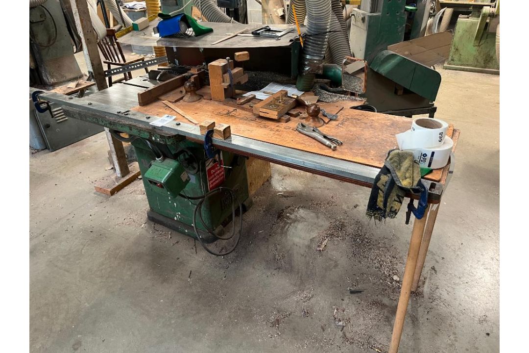 Wadkin Bursgreen Table Saw (Location: Worksop. Please Refer to Important Information) - Image 1 of 6