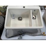 K2 Ex-Display Sink with Stainless Steel Tap (Location: Brentwood. Please Refer to Important Informat