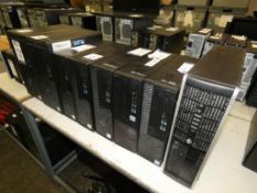 7 Various Dell i5 Computers and 1 HP Desktop Computer (No HDDs) (Location: Stockport. Please Refer t