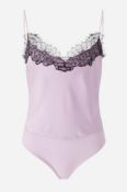 Ralph & Russo 20P 11 T235 Silk Cami Bodysuit, Black, Size 38, (RRP £595), The Camisole Bodysuit is c