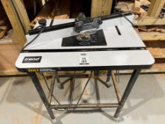 Trend Workshop Router Table, 240v (Location: Witney OX29. Please Refer to Important Information)