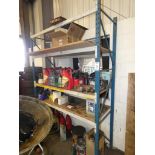 Lightweight Metal Boltless Shelving Unit (Contents not Included) (Location: Penryn. Please Refer to