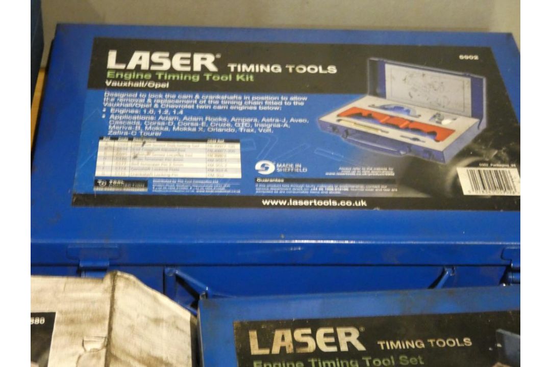 15 Varius Laser Timing Kits, Testers & Installation Tools etc (Location: Penryn. Please Refer to Imp - Image 13 of 13