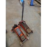 2 Trolley Jacks (Location: Penryn. Please Refer to Important Information)