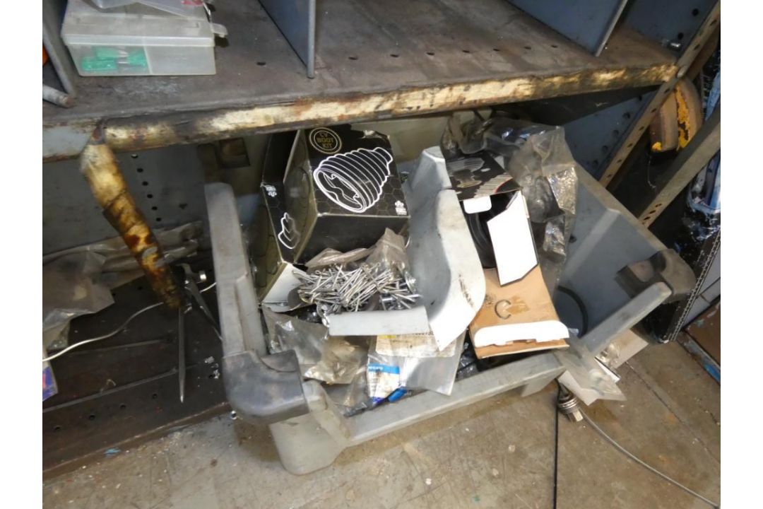 Steel Pidgeon Hole Cabinet & Contents of Spare Parts (Location: Penryn. Please Refer to Important In - Image 4 of 4