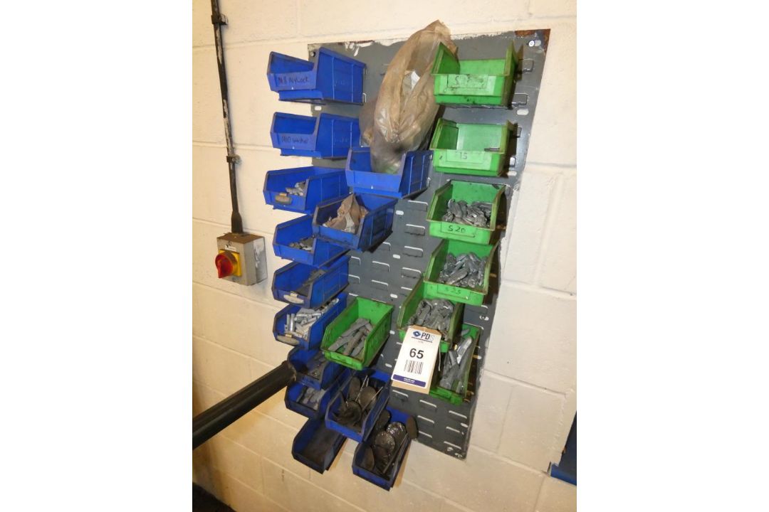 Unipart Bins & Quantity of Wheel Balancing Weights (Location: Penryn. Please Refer to Important Info