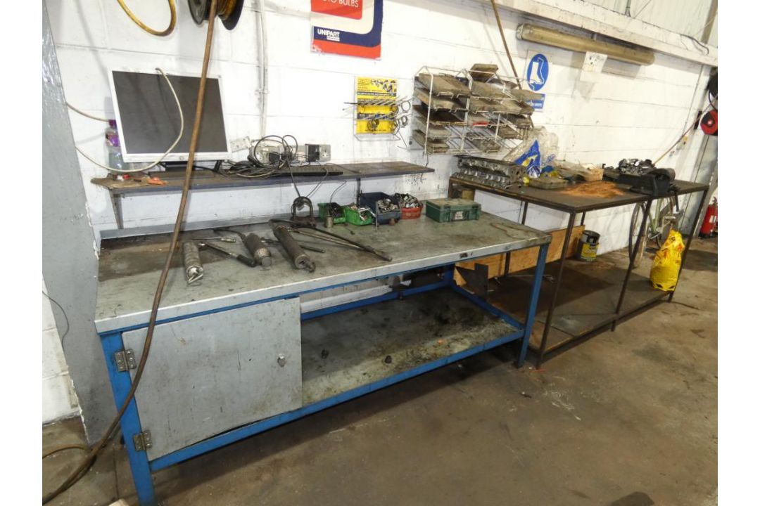 3 Steel Benches & Contents (Location: Penryn. Please Refer to Important Information) - Image 8 of 11