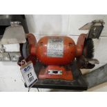 TaskMaster 6in Bench Grinder (Location: Penryn. Please Refer to Important Information)