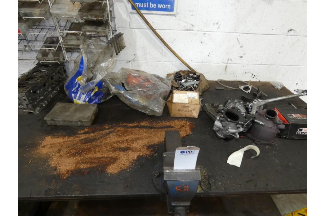 3 Steel Benches & Contents (Location: Penryn. Please Refer to Important Information) - Image 10 of 11