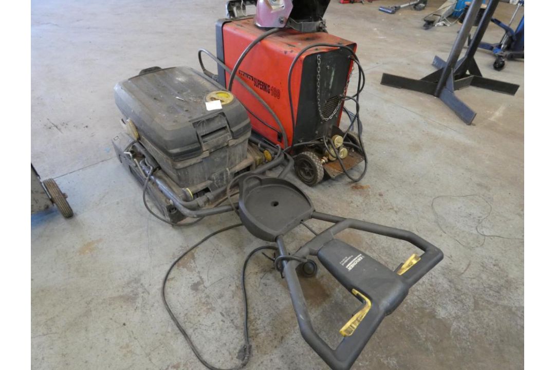 Sealey Supermig 180 Welder & Karcher BR 40/10C Floor Cleaner (Both for Spares or Repair) (Location: - Image 2 of 2