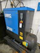 ABAC Spin Type 11 270 Receiver Mounted Air Compressor (2020), Serial Number ITJ351844, Capacity 10 B