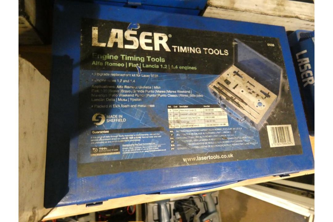 15 Varius Laser Timing Kits, Testers & Installation Tools etc (Location: Penryn. Please Refer to Imp - Image 8 of 13