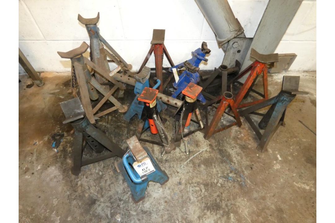 13 Various Axle Stands (Location: Penryn. Please Refer to Important Information)