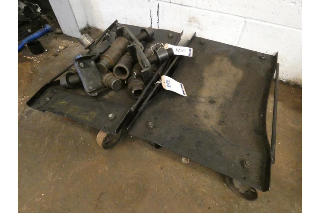 Quantity of Vehicle Ramp Attachments & Pair of Wheel Skates (Location: Penryn. Please Refer to Impor