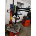 Hoffman Megaplan Tornado Tyre Changer (2020), Serial Number 9312910906459, Single Phase (Location: P