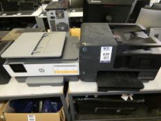 2 Various HP Printers (Location: Stockport. Please Refer to Important Information)