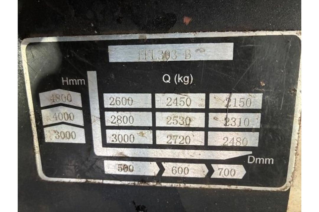EP Type 30 Li-On Electric Forklift Truck, Capacity 3000kg (2023) (Location: Brentwood. Please Refer - Image 6 of 11