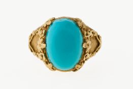 Ring mit Türkis