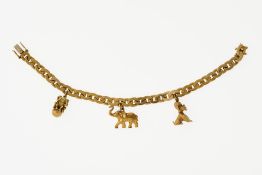 Armband mit Charm-Anhängern