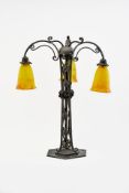 Jugendstiltischlampe