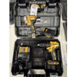 DeWalt: DCD778 Drill; a DCF787 Impact Driver with DCB183 Battery & DCB1104 Charger (Location: