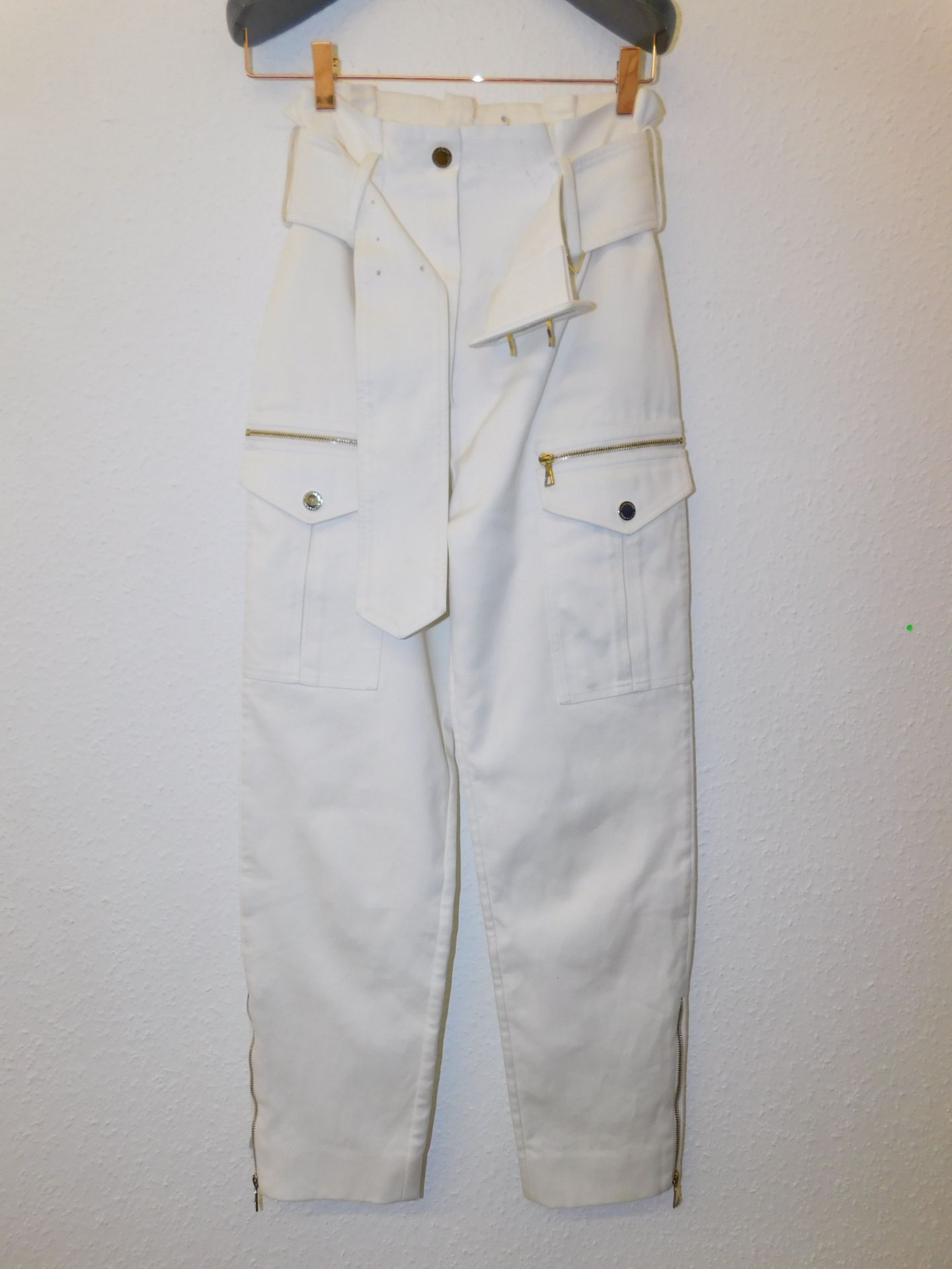 Ralph & Russo Sample 496, Trousers, White