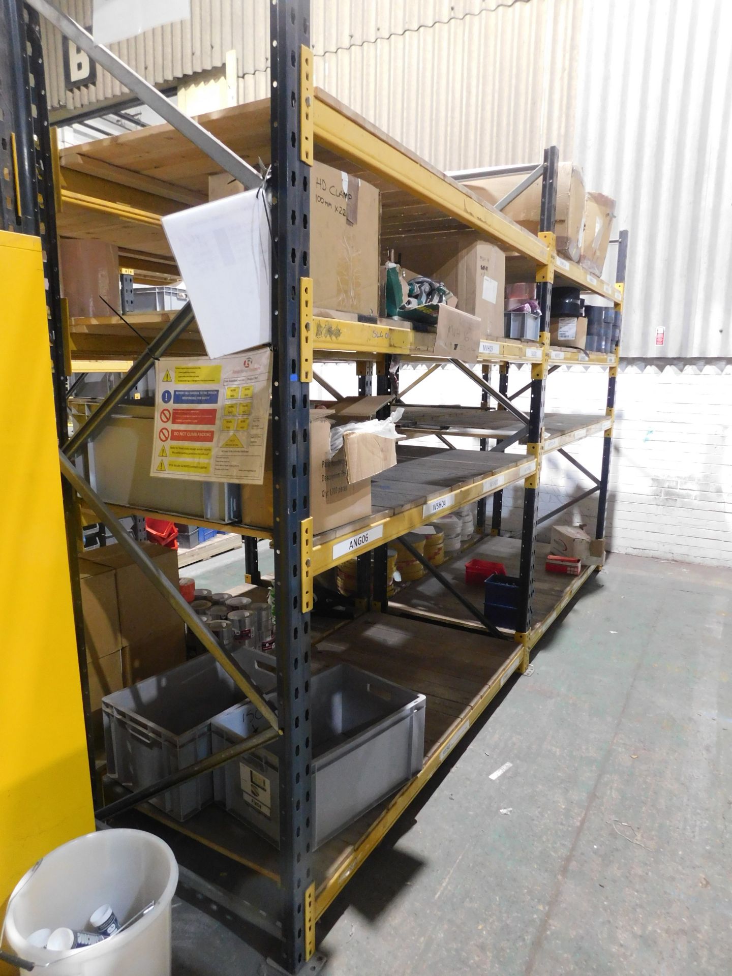 10 Bays of Boltless Shelving to include 15 Uprights & 74 Crossbeams (To be Collected Thursday 19th - Image 3 of 5