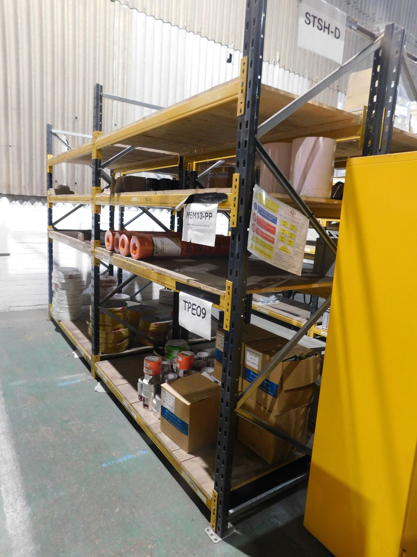 10 Bays of Boltless Shelving to include 15 Uprights & 74 Crossbeams (To be Collected Thursday 19th - Image 4 of 5