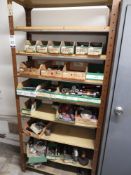 Rack & Contents Comprising Various Plug & Soft Thread Gauges (Location: Ashford, Middlesex. Please