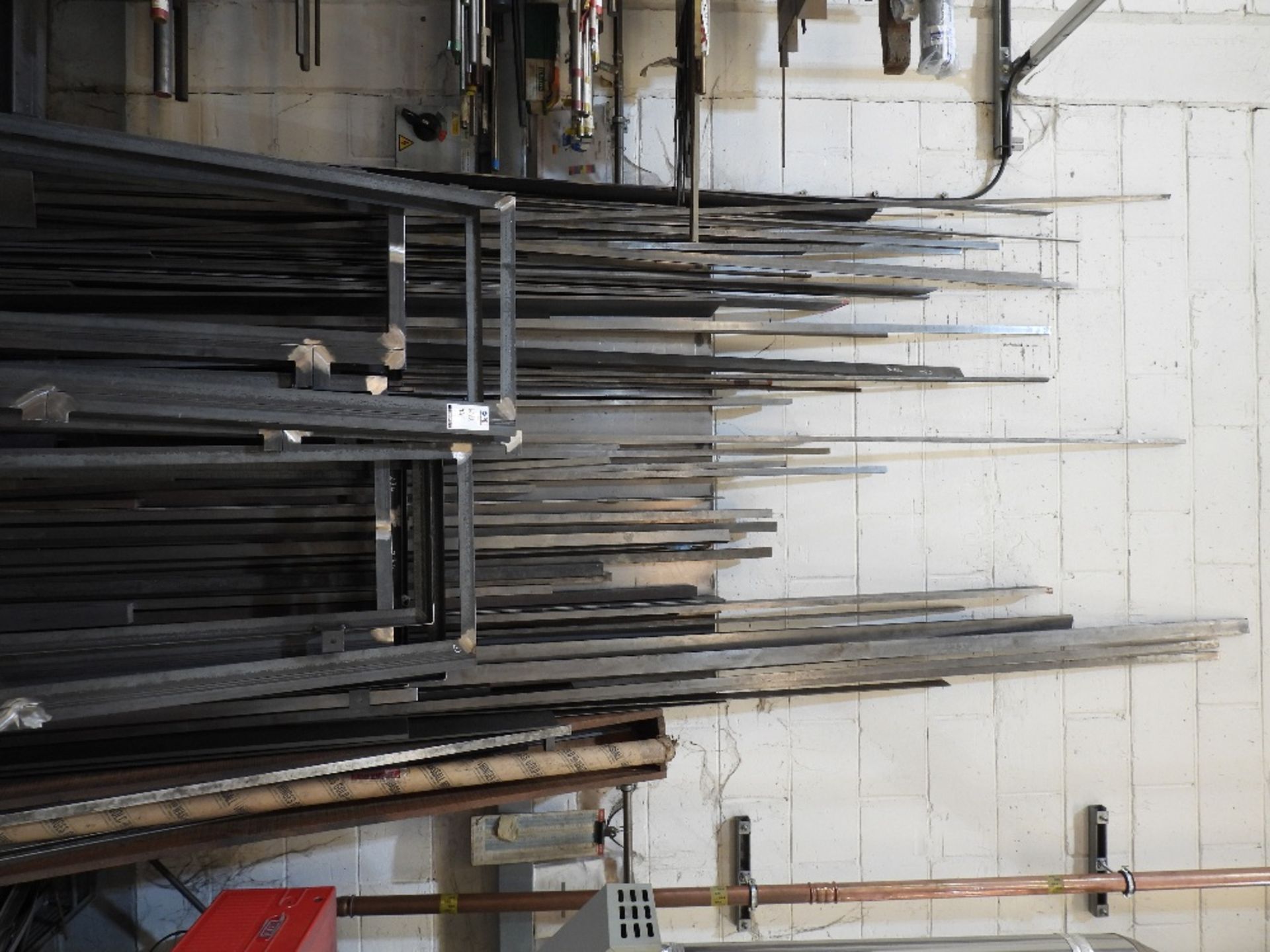 Contents of Steel Stock Racks to Include: Mild & Stainless Steel ...