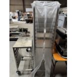 Two Stainless Steel Multi-Tray Commercial Kitchen Trolleys (Location: Brentwood. Please Refer to