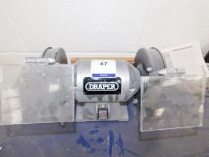 Draper Double Ended Bench Grinder (Location: Stockport (SK4). Please Refer to Important