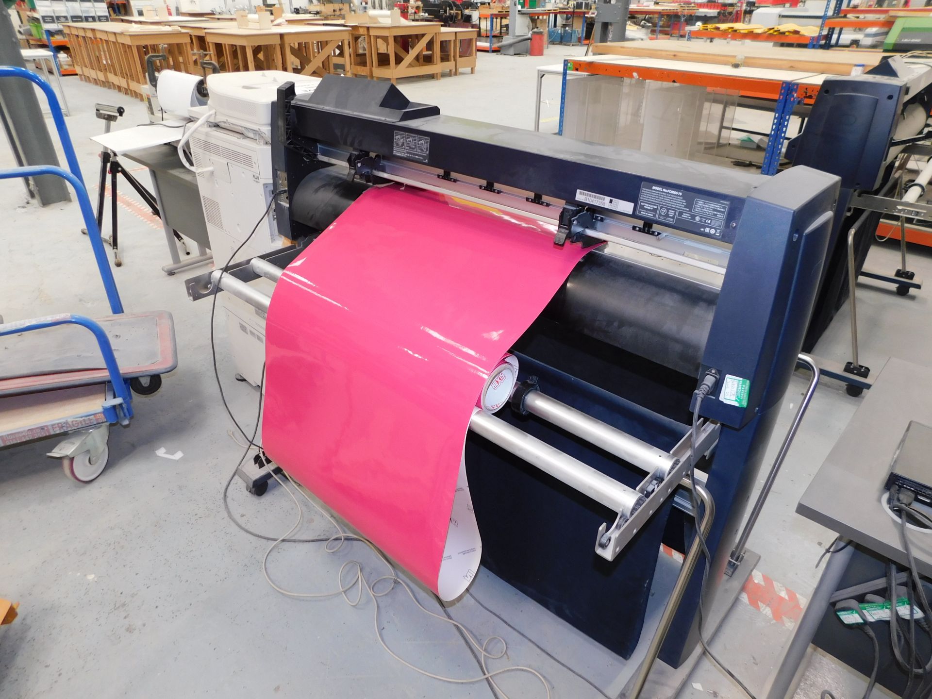 Graphtec FC9000-75, Cutting Plotter, Serial Number B10417358 (Location ...