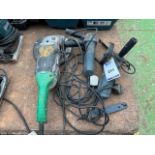 3 Various Angle Grinders (Location: Chester. Please Refer to Important Information)
